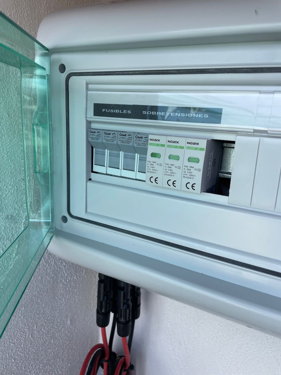 Solar PV installation (2/5)